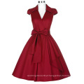 Grace Karin Wholesale Cap Sleeve Short 50s 60s vestido Vintage Retro Party Women Vestidos de verão CL6087-4